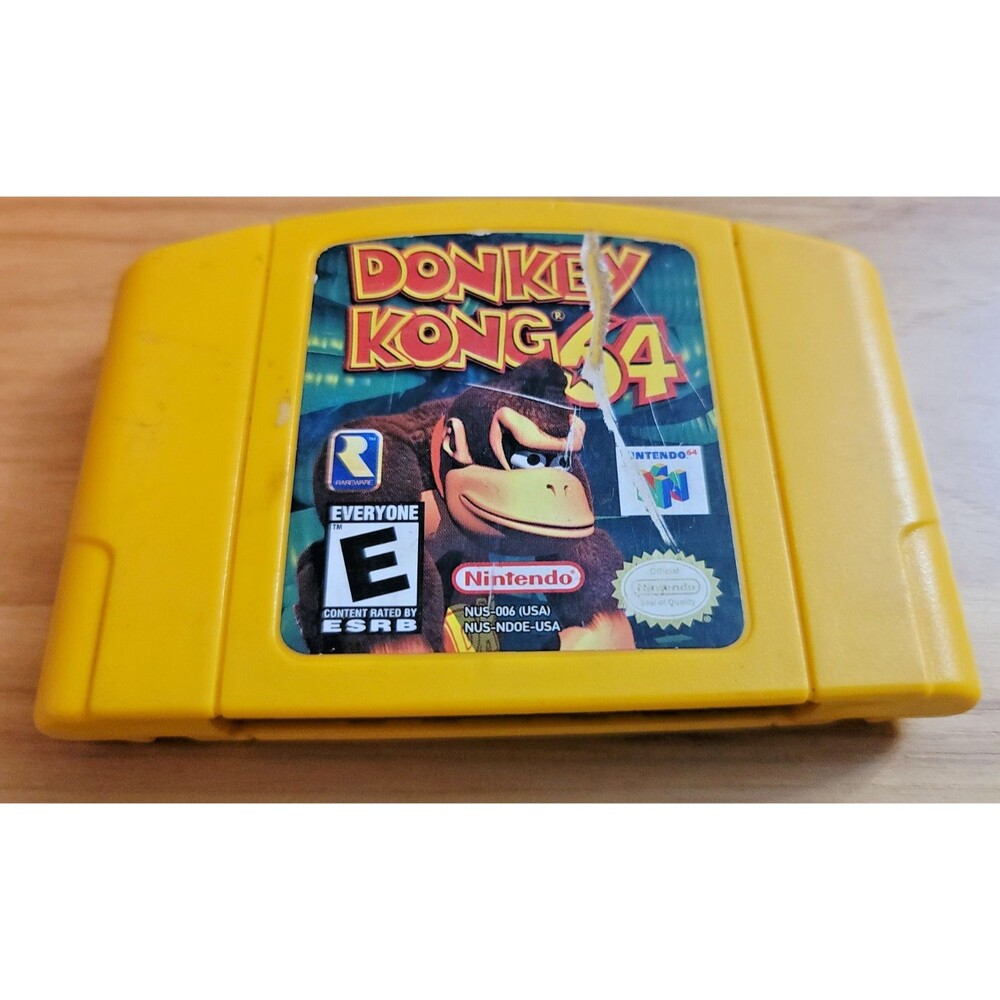 Donkey Kong 64 Nintendo 64 N64 1999 Cartridge Only